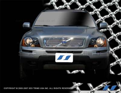 Volvo XC90 SES Trim Chrome Plated Stainless Steel Mesh Grille - MG102