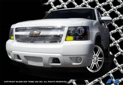 Chevrolet Tahoe SES Trim Chrome Plated Stainless Steel Mesh Grille - MG145