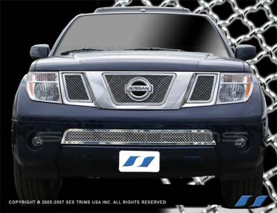 Nissan Pathfinder SES Trim Chrome Plated Stainless Steel Mesh Grille - MG184