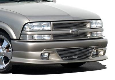 Chevrolet S10 VIS Racing Custom Style Front Lip - Polyurethane - 890812