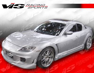 VIS Racing - Mazda RX-8 VIS Racing Wings Front Bumper - 04MZRX82DWIN-001 - Image 2