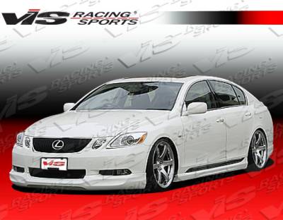 Lexus GS VIS Racing Wings Front Lip - 06LXGS34DWIN-011