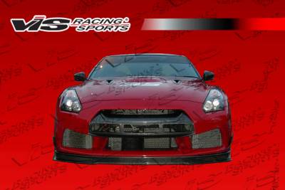 Nissan Skyline VIS Racing GT Front Bumper Carbon Lip - 09NSR352DGT-001CC