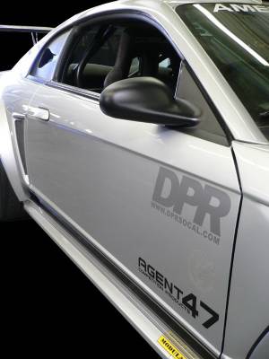 Agent 47 - Ford Mustang Agent 47 NACA Duct Quarter Windows - A47NACA1 - Image 2