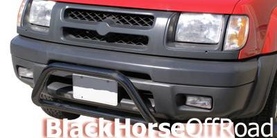Nissan Frontier Black Horse A-Bar Safari Guard Brackets
