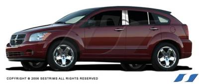 Chevrolet Equinox SES Trim Pillar Post - 304 Mirror Shine Stainless Steel - 6PC - P120