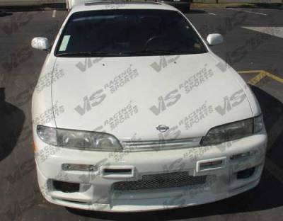 Nissan 240SX VIS Racing Omega Front Bumper - 95NS2402DOMA-001