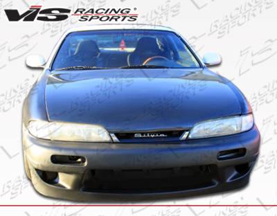 Nissan 240SX VIS Racing Quad Six Front Bumper - 95NS2402DQS-001