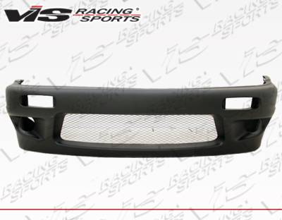 VIS Racing - Nissan 240SX VIS Racing Quad Six Front Bumper - 95NS2402DQS-001 - Image 2