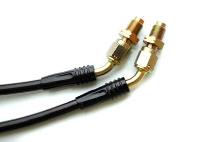 Agency Power - Nissan 240SX Agency Power Steel Braided Brake Lines - Front - AP-240-405 - Image 2