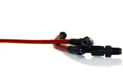 Agency Power - Nissan 240SX Agency Power Steel Braided Brake Lines - Rear - AP-240-410 - Image 3