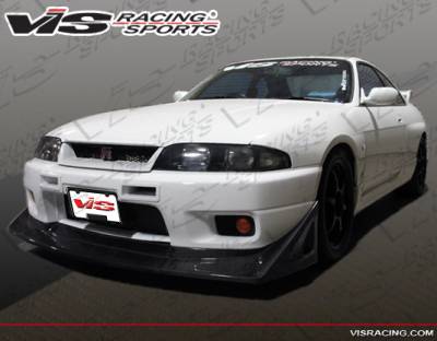 VIS Racing - Nissan Skyline VIS Racing V-Speed Carbon Fiber Lip - 95NSR33GTRVSP-011C - Image 2