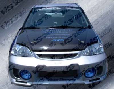 Honda Civic VIS Racing EVO-5 Front Bumper - 96HDCVC2DEVO5-001