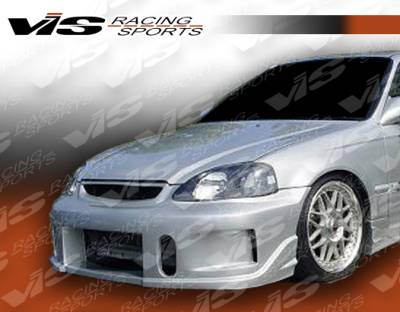 Honda Civic VIS Racing TSC-2 Front Bumper - 96HDCVC2DTSC2-001
