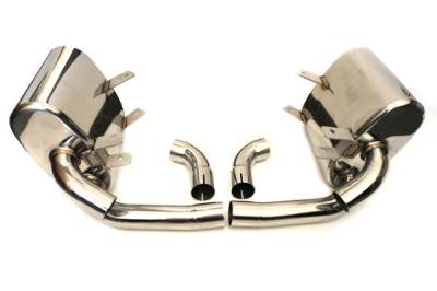 Porsche 911 Agency Power Exhaust Sytem with Stainless Mufflers - AP-997-170