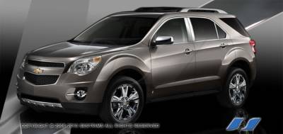 Chevrolet Equinox SES Trim Pillar Post - 304 Mirror Shine Stainless Steel - 6PC - P268