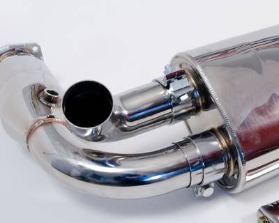 Agency Power - Porsche 911 Agency Power Exhaust Sytem with Stainless Mufflers - AP-997TT-170 - Image 1