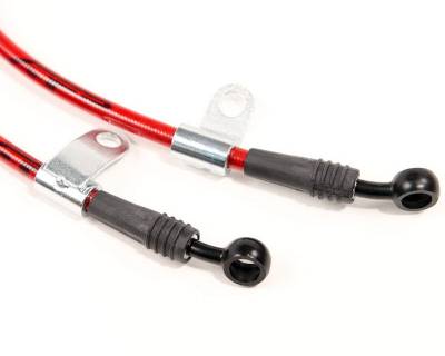 Agency Power - Hyundai Genesis Agency Power Steel Braided Brake Lines - Front - AP-BK-405 - Image 3