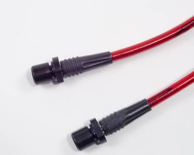 Agency Power - Subaru Legacy Agency Power Steel Braided Brake Lines - Front - AP-BL-405 - Image 2