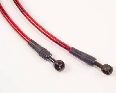Agency Power - Subaru Legacy Agency Power Steel Braided Brake Lines - Front - AP-BL-405 - Image 3