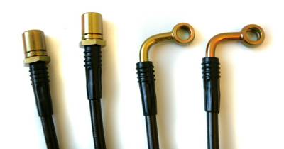 Agency Power - Subaru Legacy Agency Power Steel Braided Brake Lines - Rear - AP-BL-410 - Image 5