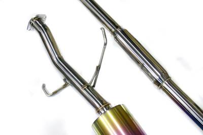 Agency Power - Mitsubishi Evolution 8 Agency Power Catback Exhaust with Titanium Colored Tip - AP-CT9A-170 - Image 4
