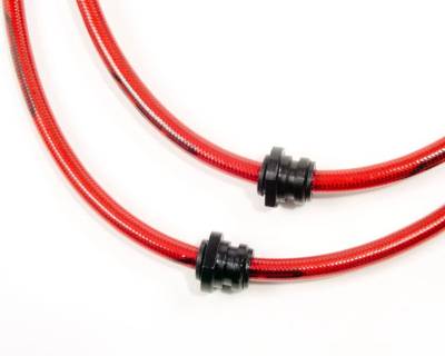 Agency Power - Mitsubishi Evolution 8 Agency Power Steel Braided Brake Lines - Front - AP-CT9A-405 - Image 3