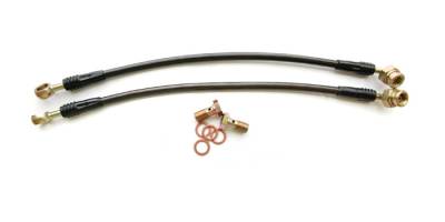 Agency Power - Mitsubishi Evolution 8 Agency Power Steel Braided Brake Lines - Rear - AP-CT9A-410 - Image 1