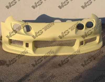 Acura Integra 2DR VIS Racing Tracer-2 Front Bumper - 98ACINT2DTRA2-001