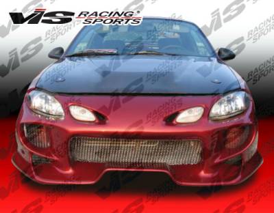 Ford ZX2 VIS Racing Invader-2 Front Bumper - 98FDZX22DINV2-001