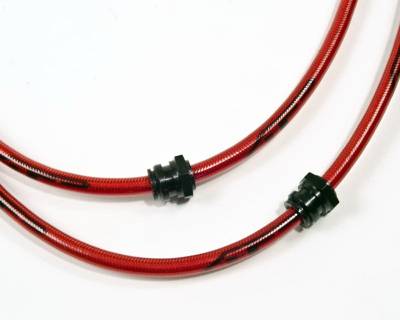 Agency Power - BMW 3 Series Agency Power Steel Braided Brake Lines - Rear - AP-E46-410 - Image 2