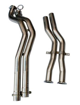Agency Power - BMW 3 Series Agency Power Section 2 Mid-Pipes - AP-E46M3-172 - Image 2