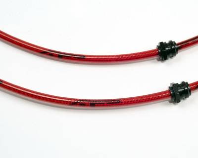 Agency Power - Mazda RX-7 Agency Power Steel Braided Brake Lines - Front - AP-FD3S-405 - Image 2