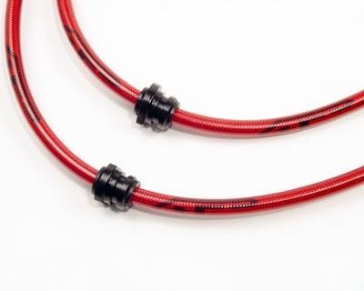 Agency Power - Subaru Impreza Agency Power Steel Braided Brake Lines - Rear - AP-GC8-410 - Image 4