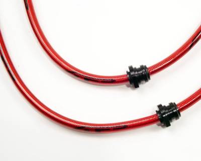 Agency Power - Subaru WRX Agency Power Steel Braided Brake Lines - Rear - AP-GDA-410 - Image 3