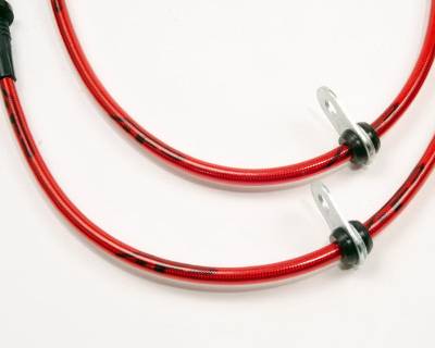 Agency Power - Subaru WRX Agency Power Steel Braided Brake Lines - Front - AP-GH-405 - Image 3