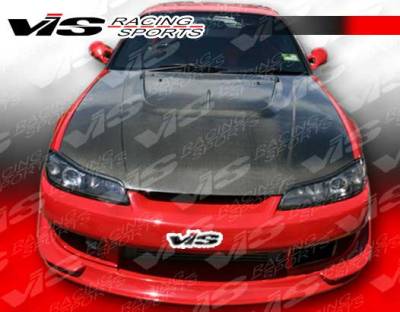 Nissan Silvia VIS Racing V Speed Widebody Front Bumper - 99NSS152DVSPWB-001