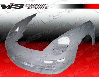 Porsche 911 VIS Racing 997 Conversion Front Bumper - 99PS9962D997-001