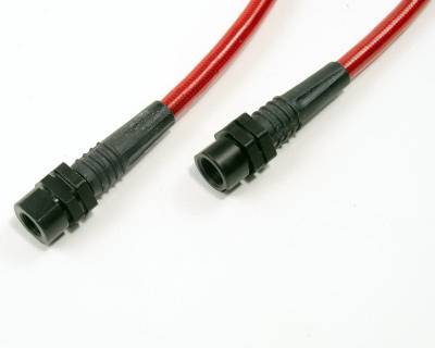 Agency Power - Ford Mustang Agency Power Steel Braided Brake Lines - Front - AP-MC9904-405 - Image 2