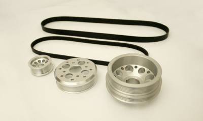 Nissan 350Z Agency Power Light Weight Crank Pulley Set - AP-Z33-130