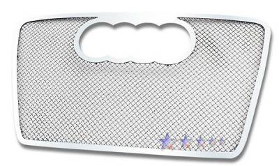 APS - Audi A4 APS Wire Mesh Grille - Upper - Stainless Steel - B75521T - Image 2