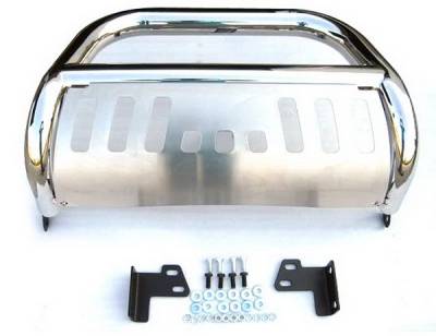 Nissan Frontier 4 Car Option Stainless Steel Bull Bar - BB-NS-0129