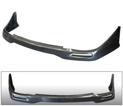 Subaru WRX 4 Car Option Polyurethane STI Style Front Bumper Lip - BLFP-SI97STI-PU