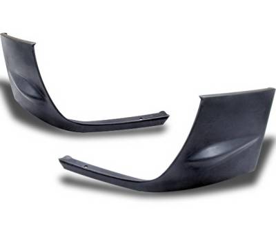 Subaru Impreza 4 Car Option Polyurethane Front Bumper Cap WRX STi Style - 2PC - BLF-SI042STI-PU