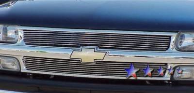 APS - Chevrolet Suburban APS Billet Grille - Upper - Aluminum - C65701A - Image 1