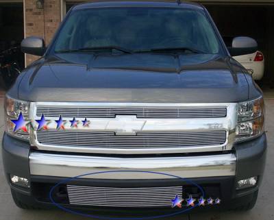 Chevrolet Silverado APS Billet Grille - Bumper - Aluminum - C65785A