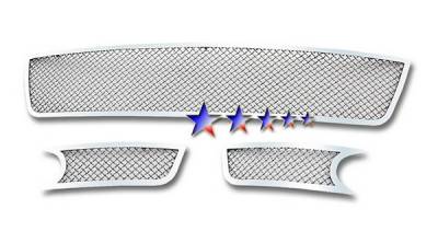 APS - Chevrolet Impala APS Wire Mesh Grille - Bumper - Stainless Steel - C75744T - Image 2