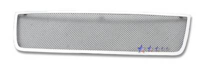 APS - Chevrolet Silverado APS Wire Mesh Grille - Upper - Stainless Steel - C76576T - Image 2