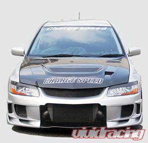 Chargespeed - Mitsubishi Lancer Chargespeed Type-2 Front Bumper with - CS424FB2 - Image 2