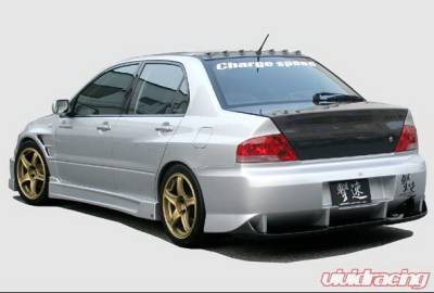Chargespeed - Mitsubishi Lancer Chargespeed Type-2 Full Body Kit with Carbon Rear Bumper - CS424FK2 - Image 4
